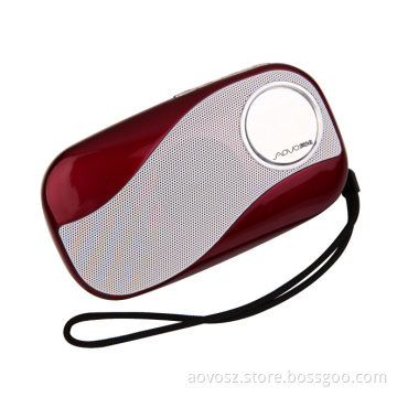 Aovo-V214 Support TF Card / USB Portable Card Mini Speaker